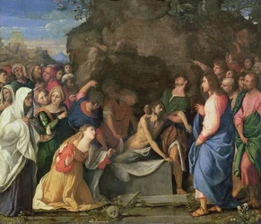 Die Auferstehung des Lazarus, ca. 1508-10